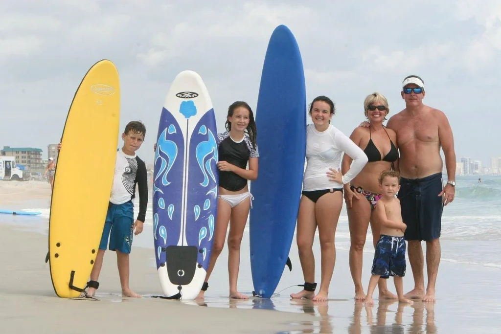 Kids surf lessons Kailua-Kona