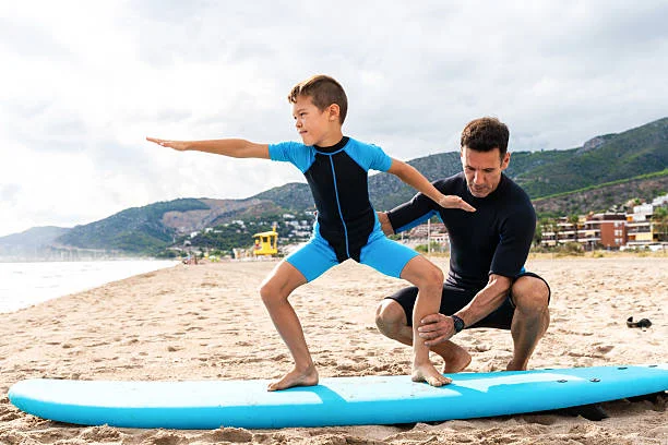Surf lesson for beginners