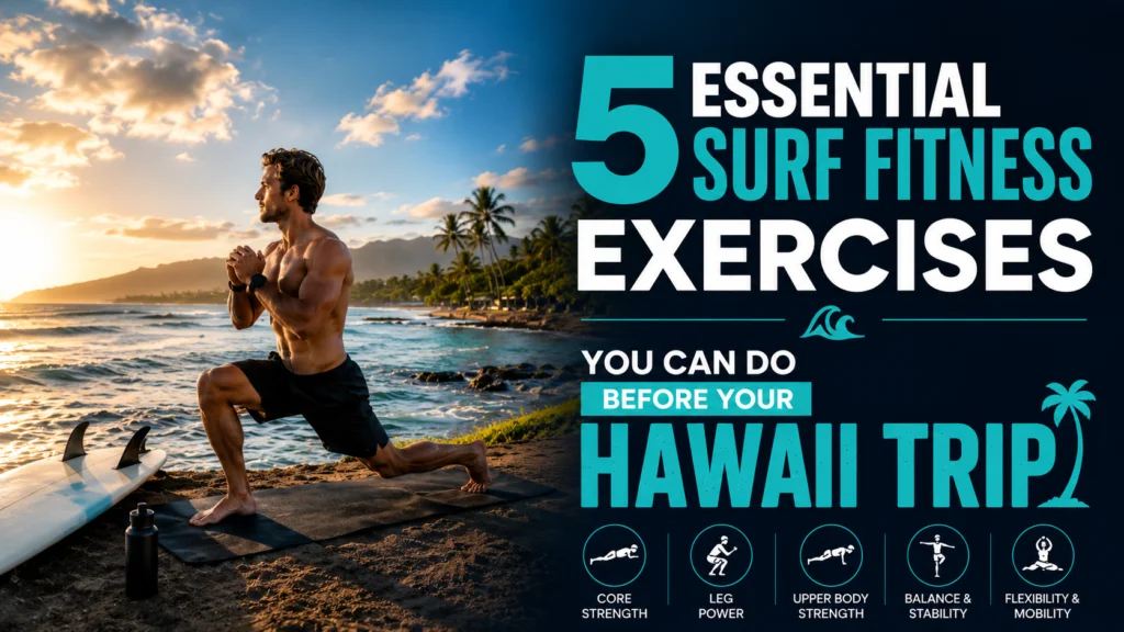 5 Essential Surf Fitness Exercises for Hawaii
