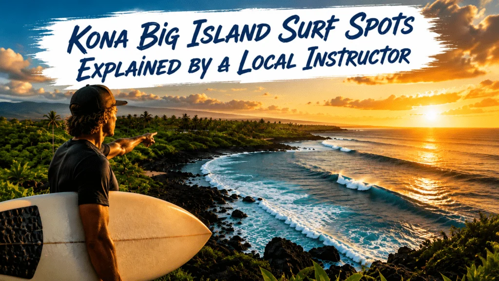 Kona Big Island Surf Spots
